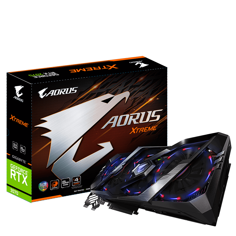 AORUS GeForce RTX™ 2070 XTREME 8G - PCパーツ
